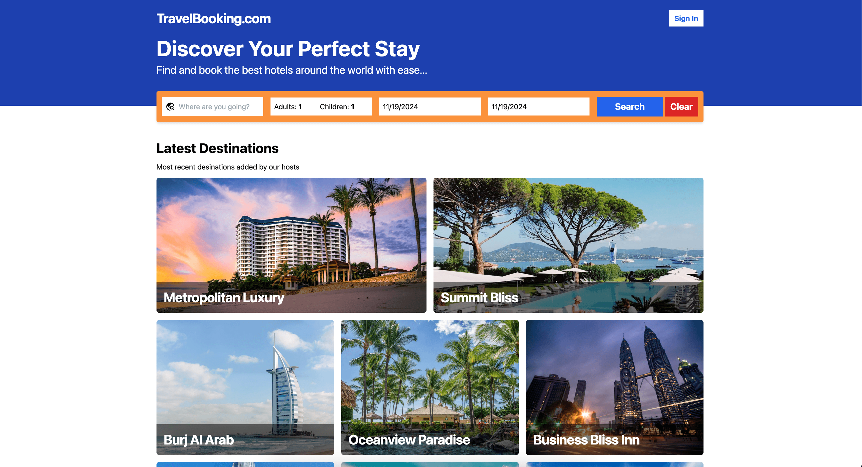 TravelBooking
